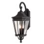 Feiss COTSWOLD LANE FE-COTSLN2-L-BK Светильник за стена 3x60W/E14 IP44