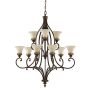 Feiss DRAWING ROOM FE-DRAWING-ROOM9 Люстра 9x60W/E27