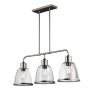 Feiss HOBSON FE-HOBSON-3P-SN Висяща лампа 3x75W/E27