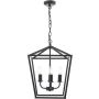 Dar Lighting Fionn FIO0422 Висяща лампа 4x40w/e14 ip20