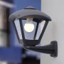 Fumagalli Nardo FMG-NARDO-DARIO-BLK Светильник за стена 1x23W/E27 IP55
