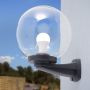 Fumagalli Nardo FMG-NARDO-GLOBE-BLK Светильник за стена 1x23W/E27 IP55