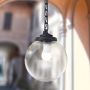 Fumagalli Sicar FMG-SICAR-GLOBE-BLK Висяща лампа 1x23W/E27 IP55