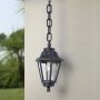 Fumagalli Sichem FMG-SICHEM-ANNA-BLK Висяща лампа 1x23W/E27 IP55