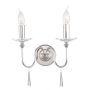 Elstead Lighting FINSBURY PARK FP2-POL-NICKEL Светильник за стена 2x60W/E14