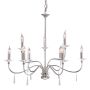 Elstead Lighting FINSBURY PARK FP9-POL-NICKEL Люстра 9x60W/E14