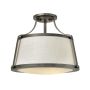Hinkley Lighting CHARLOTTE HK-CHARLOTTE-SF-AN Таванна лампа 3x75W/E27