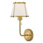 Hinkley Lighting Clarke HK-CLARKE1-DBR-OW Светильник за стена 1x40W/E27 IP20