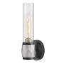 Hinkley Lighting Ellison HK-ELLISON1-BK-BN Светильник за стена 1x40W/E27 IP44
