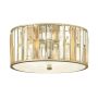 Hinkley Lighting GEMMA HK-GEMMA-F-SL Таванен светилник 3x60W/E27