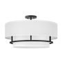 Hinkley Lighting Graham HK-GRAHAM-L-BK Таванна лампа 4x40 W/E14