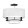 Hinkley Lighting Graham HK-GRAHAM-M-BK Таванна лампа 3x40 W/E14