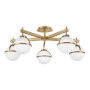 Hinkley Lighting Hollis HK-HOLLIS-5-O-HB Таванна лампа 5x40 W/E14 ip44