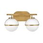 Hinkley Hollis HK-HOLLIS2-O-HB-BATH Светильник за стена 2x60W/E14 IP44