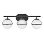 Hinkley Hollis HK-HOLLIS3-O-BK-BATH Светильник за стена 3x60W/E14 IP44
