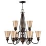Hinkley Lighting MAYFLOWER HK-MAYFLOWER9 Люстра 9x60W/E27