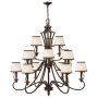 Hinkley Lighting PLYMOUTH HK-PLYMOUTH15 Люстра 15x40W/E14
