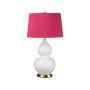 Elstead Lighting Isla ISLA-AB-TL-CRANBERRY Масичка лампа 1x60 W/E27