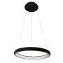 Italux ALESSIA 5280-840RP-BK-4 Висяща лампа 1x40W/LED 4000K 2200LM IP20