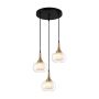 Italux KONILA PND-99709-3A-BRO-CL Висяща лампа 3x10W/G9 IP20