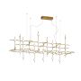Italux PROVENZA MD18001067-55A GD Висяща лампа 55x132W/LED 3000K 9133LM IP20