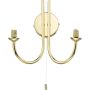 Dar Lighting Jared JAR0935-F Рамо за стенен фиксатор 2x40w/g9 ip20