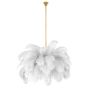 King Home TIFFANY JD0019.WHITE Висяща лампа 18x40W/G9 IP20