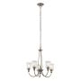 Elstead Lighting WAVERLY KL-WAVERLY5-CLP Люстра 3x60W/E27