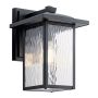 Kichler Cappanna KL-CAPPANNA-M-BKT Светильник за стена 1x60W/E27 IP44