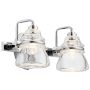 Kichler Talland KL-TALLAND2-PC-BATH Светильник за стена 2x3.5W/G9 IP44