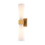 Elstead Lighting Kristy KRISTY-2WB-DG-OPAL Светильник за стена 2x4W/G9 3000K 800lm IP44