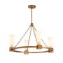 Elstead Lighting Kristy KRISTY4-DG-OPAL Люстра 4x40W/E27 IP20