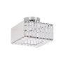 Light Prestige Vetro LP-2910/1C CH square Таванен светилник 1x15W/E27 IP20