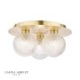Laura Ashley Praga 3756112-Q Таванен светилник 3x5W/G9 IP44