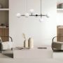 Light Prestige Alisa LP-005/6P BK/WH Висяща лампа 6x40W/E14 IP20