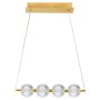 Light Prestige Brillant LP-3303/4L GD Висяща лампа 4x20W/LED 3000K|4000K|6000K 1530lm IP20
