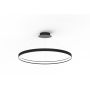 Zuma Line CIRCLE LA0721/1 - BK Висяща лампа 1x70W/LED 3000K 7820LM