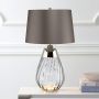 Elstead Lighting LENA SMALL LENA-TL-S-SMOKE Масичка лампа 1X7W/GU10+1x60W/E27