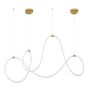 Luces Exclusivas DEAN LE41385 Висяща лампа 1x57W/led 3000k IP20 3189lm
