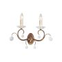 Elstead Lighting LUNETTA LUN2-BRONZE Светильник за стена 2x60W/E14