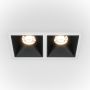 Maytoni ALFA LED DL043-02-10W3K-D-SQ-WB Вградено спот светило 2x20W/LED 3000K 900LM IP20