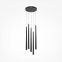 Maytoni CASCADE MOD132PL-L28BK2 Висяща лампа 5x30W/LED 4000K 2300LM IP20