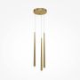 Maytoni CASCADE MOD132PL-L36BSK1 Висяща лампа 3x19W/LED 4000K 1550LM IP20