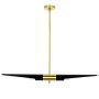 King Home APOLLO MD21419-2M.BLACK.GD Висяща лампа 2x40W/E27 IP20