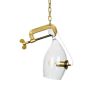 King Home VICE MD10961-1S.BRASS Висяща лампа 1x40W/E27 IP20