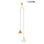 King Home ACUSTICA MSE010100331 Висяща лампа 1x13W/LED 3000K 1040LM IP20
