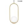King Home AURELIA MSE010100302 Висяща лампа 1x40W/E14 IP20