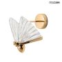 King Home BUTTERFLY M MSE010100324 Светильник за стена 1x7W/LED 3000K 560LM IP20