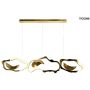 King Home CHAIN MSE1501100588 Висяща лампа 54W/LED 3000K 4860lm