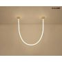 King Home LASSO MSE1501100441 Висяща лампа 40w/LED 3000K - 4000K 3200lm